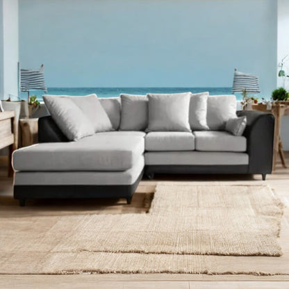 Dylan Chenille Corner Sofa – Stylish Comfort for Modern Living Spaces