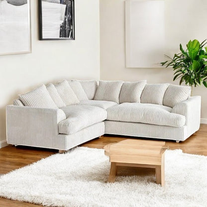 Ferguson Jumbo Cord Corner Sofa – Cozy and Stylish for Modern Homes