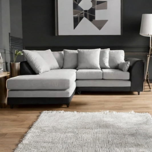 Dylan Chenille Corner Sofa – Stylish Comfort for Modern Living Spaces