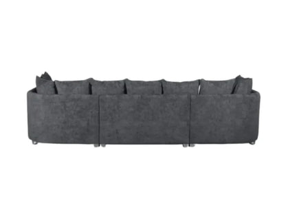 London Chenille Fabric U-Shaped Sofa – Luxury, Comfort & Versatility