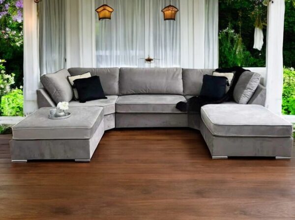 Bishop U-Shaped Corner Sofa – Ultimate Comfort & Modern Luxury