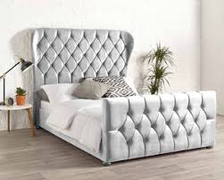 Kendall Wingback Bed in Naples